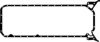 CORTECO 026341P Gasket, wet sump